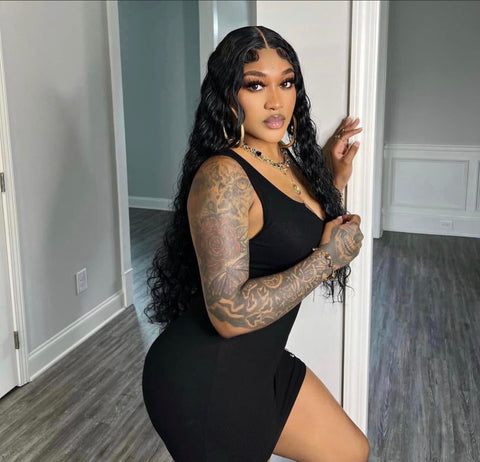 Lace Frontal Spanish  Curly Wig